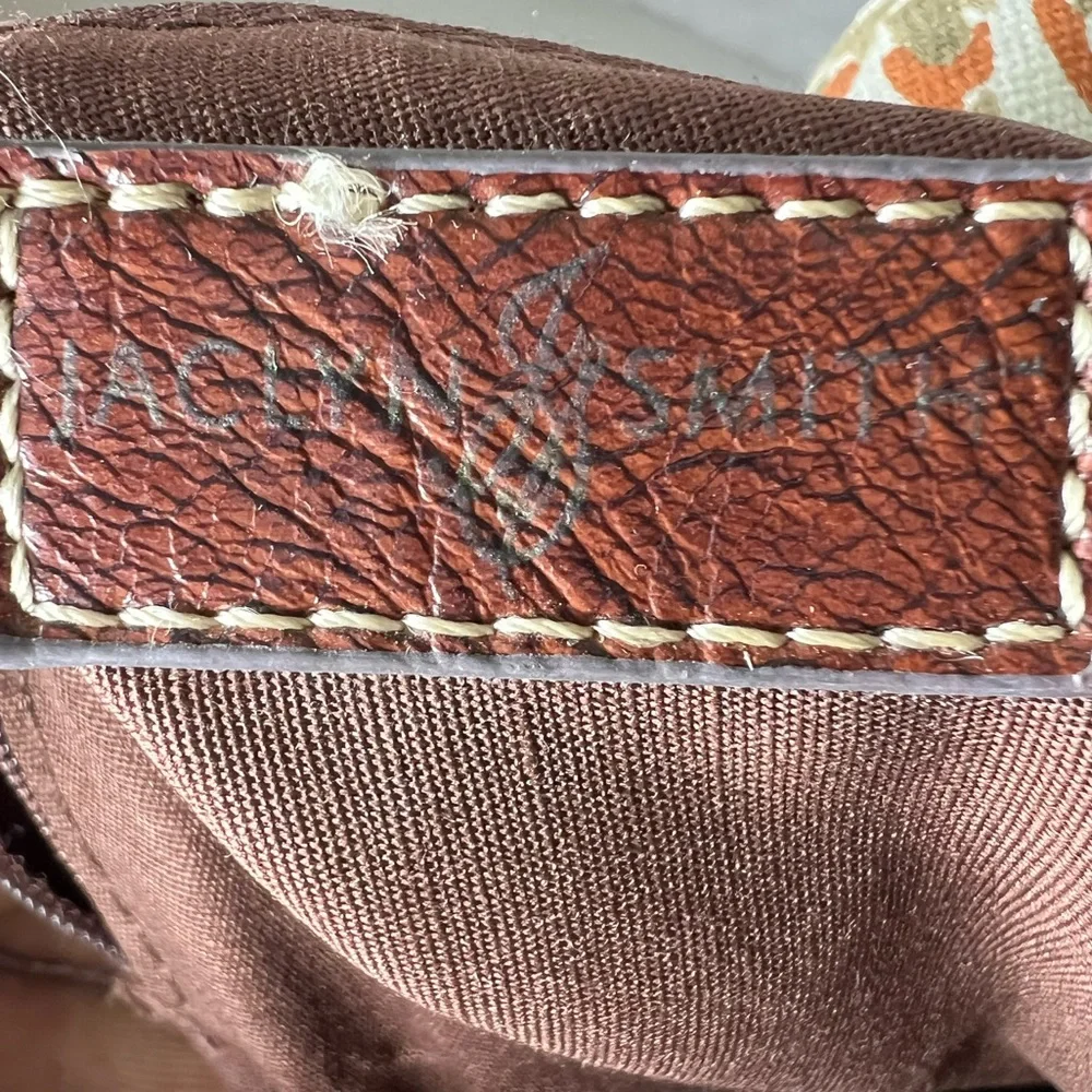 Vintage Jaclyn‎ Smith Multicolor Patterned Tote